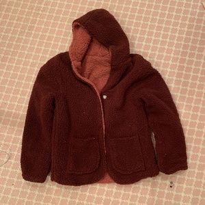 Fuzzy Reversible Sweater